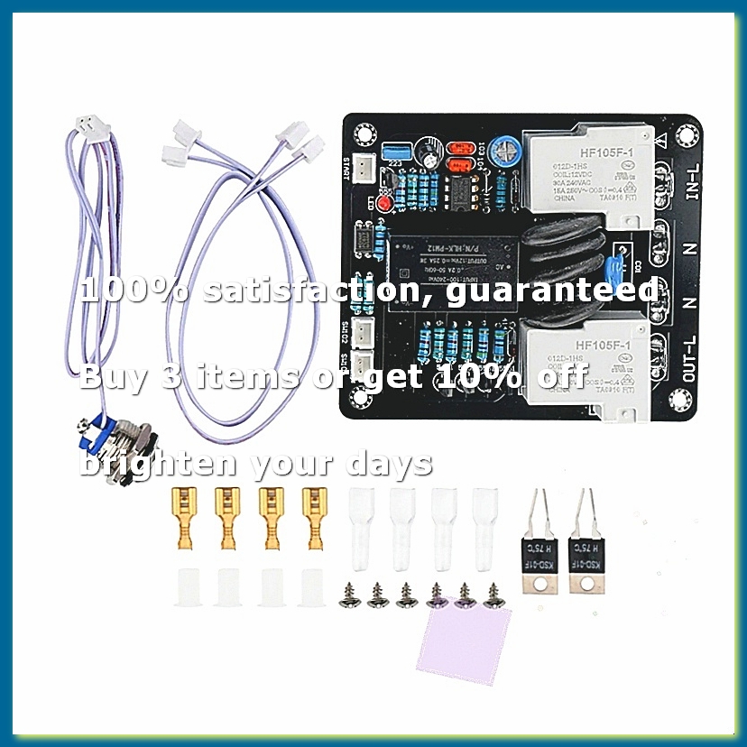 Power Supply 12V - ● AC105-235V แผงวงจรสวิตช์ขยายกำลังไฟฟ้าสูง พร้อมระบบสตาร์ทแบบนุ่มนวล ควบคุมอุณหภูมิสองระดับด้วยการสัมผัสเบาๆ ป้องกันความร้อนสูงเกิน