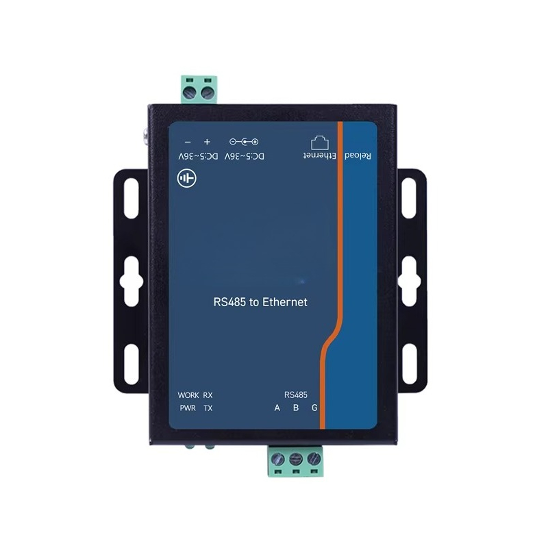 Server Power Supply - เซิร์ฟเวอร์แปลงสัญญาณอีเธอร์เน็ตพอร์ตซีเรียล RS485 สำหรับอุตสาหกรรม ได้รับการรับรอง CE/FCC/RoHS แหล่งจ่ายไฟ