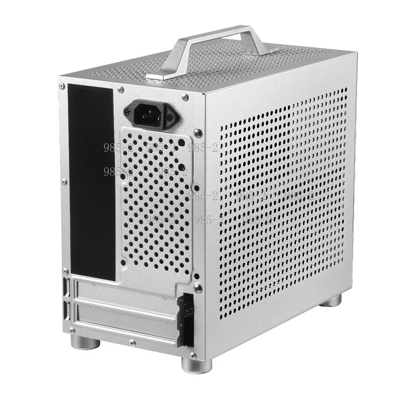 Pc Power Supply - เคสคอมพิวเตอร์ขนาด Mini ITX พร้อมหูหิ้ว รองรับการ์ดจอแยก รองรับพาวเวอร์ซัพพลายแบบ
