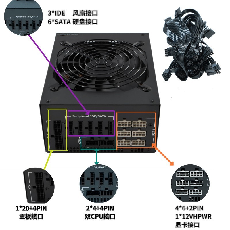 พาวเวอร์ซัพพลายคอมพิวเตอร์ ATX - Atx Power Supply บทวิจารณ์และราคา