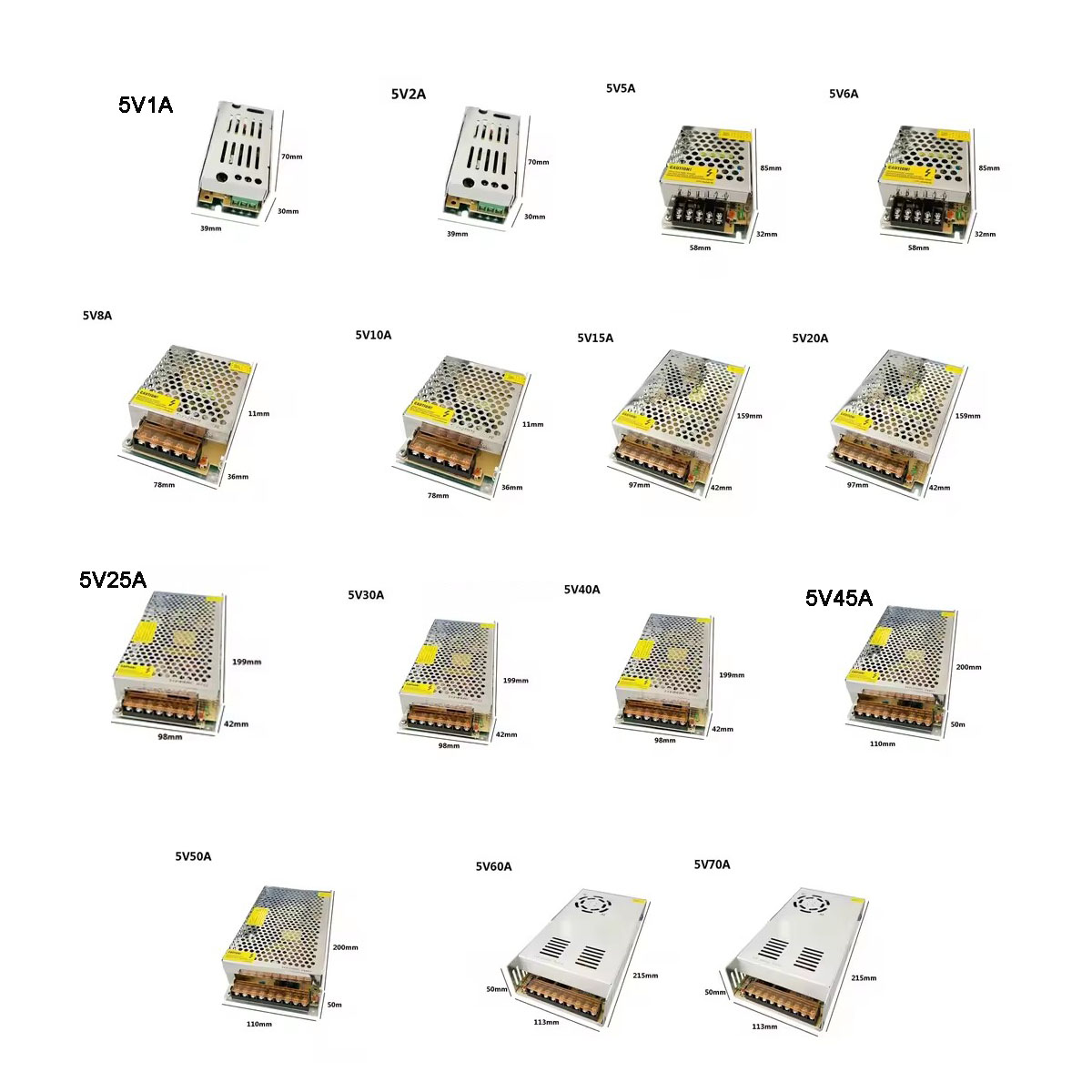 Switching Power Supply DC 5V 2 - Smps Power Supply บทวิจารณ์และราคา