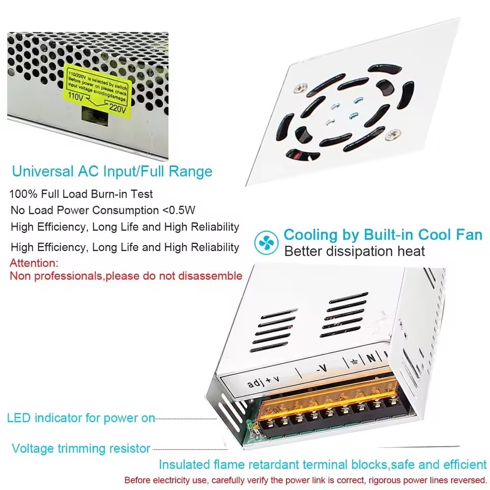 Switching Power Supply DC 5V 2 - Smps Power Supply บทวิจารณ์และราคา