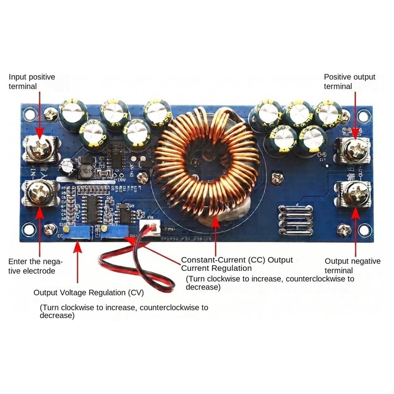 โมดูลจ่ายไฟแบบปรับได้เป็นมิตรก - Dc Power Supply 12V บทวิจารณ์และราคา