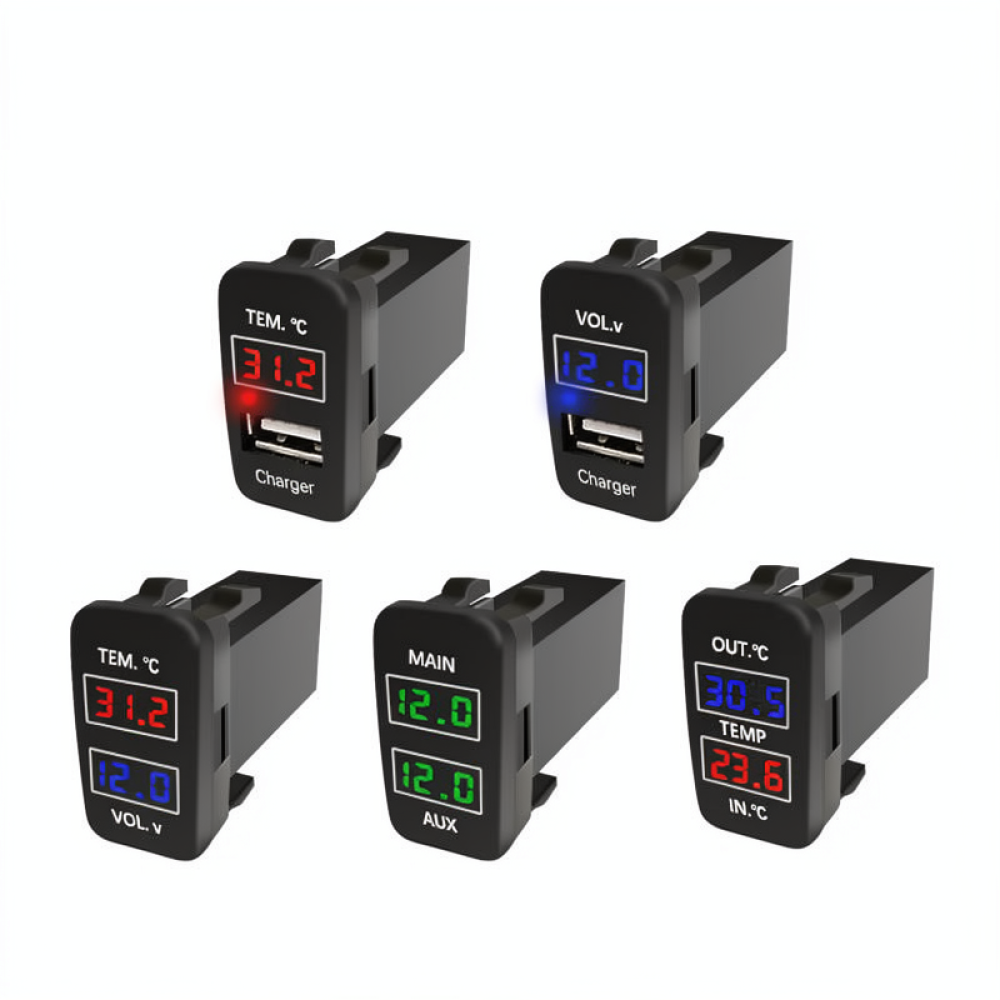 ที่ชาร์จ USB สำหรับรถยนต์ สำหร - Power Supply Tester บทวิจารณ์และราคา