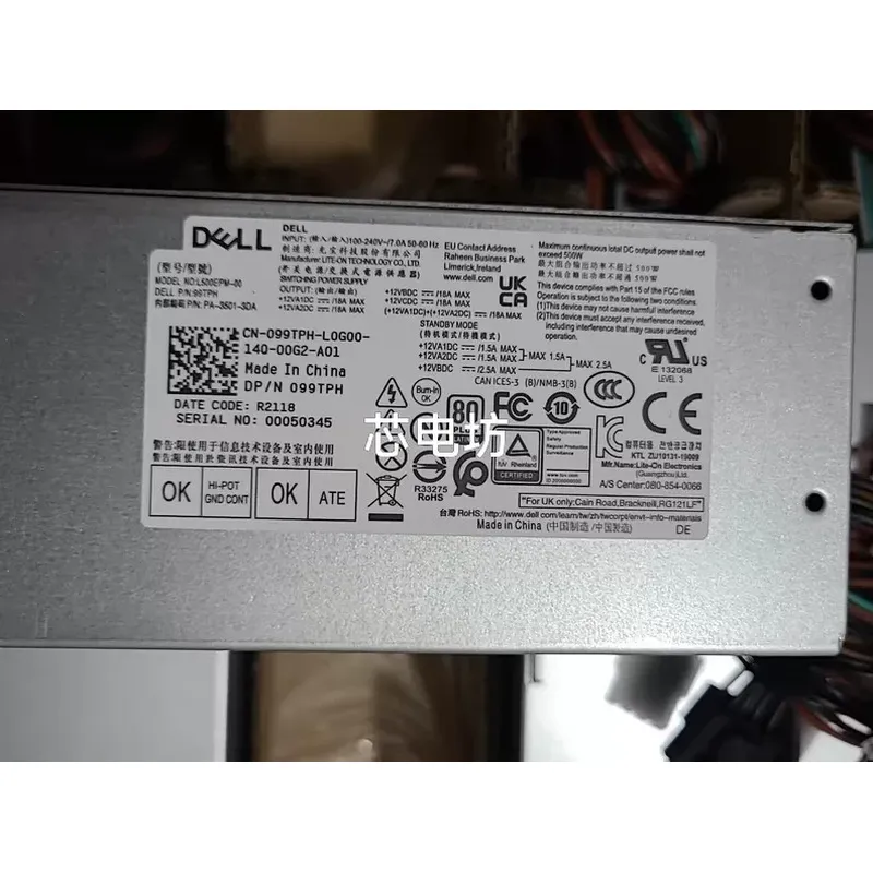 สำหรับ Dell 600W 500W ชุดจ่ายไ - Pc Power Supply บทวิจารณ์และราคา