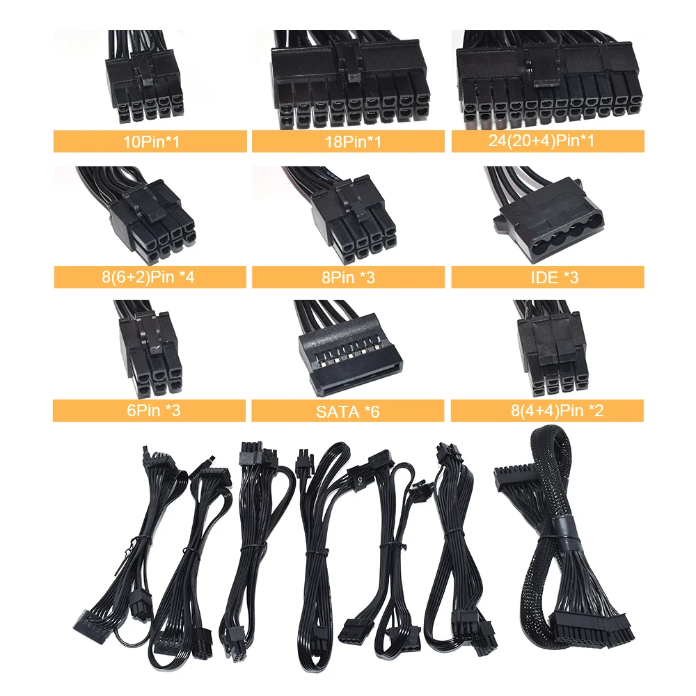 แหล่งจ่ายไฟ ATX 850W แบบ Full  - Modular Power Supply บทวิจารณ์และราคา
