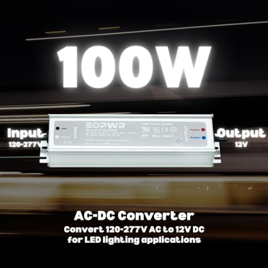 ไดร์เวอร์ LED กันน้ำ IP67 แหล่ - Ac Power Supply บทวิจารณ์และราคา