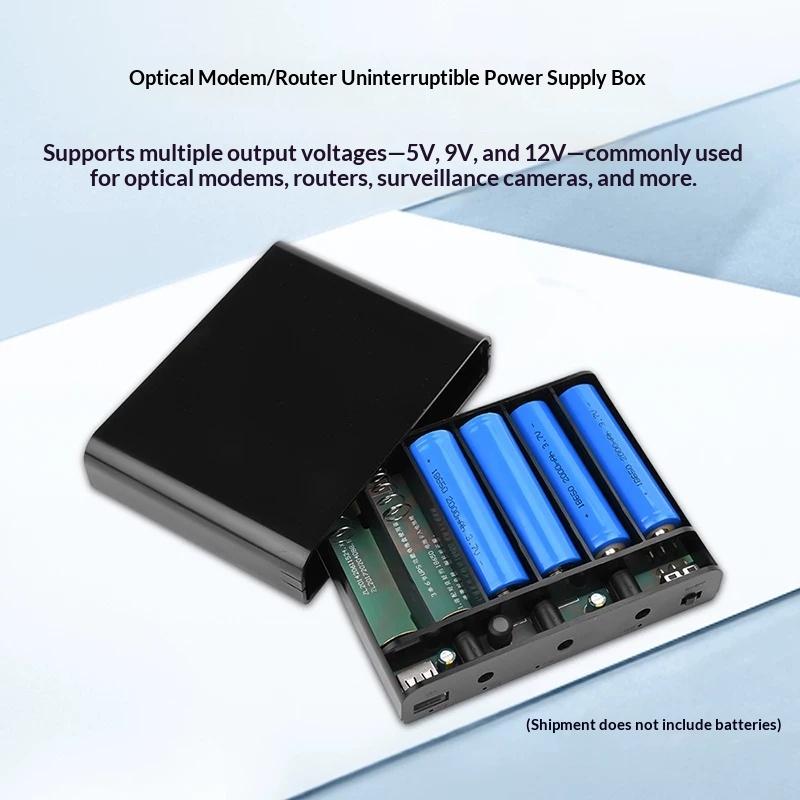(กล่องแบตเตอรี่สำรองไฟ UPS แบบ - Power Supply 12V บทวิจารณ์และราคา